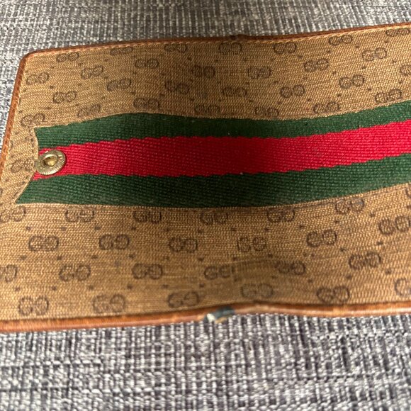 Vintage Gucci Mini Card Holder 1970's - Picture 8 of 9